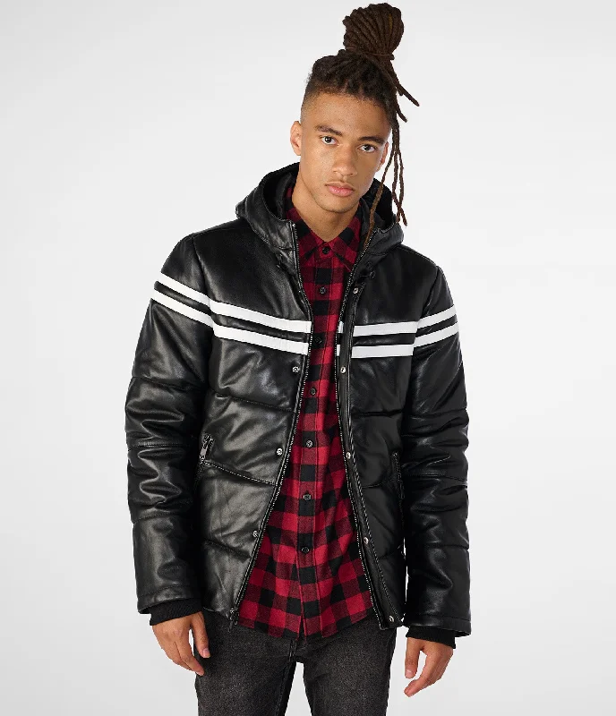 Exclusive clothing deals for customers – Shop today! Landon Hooded Puffer With Stripe Exclusive clothing deals for customers – Shop today! Landon Hooded Puffer With Stripe