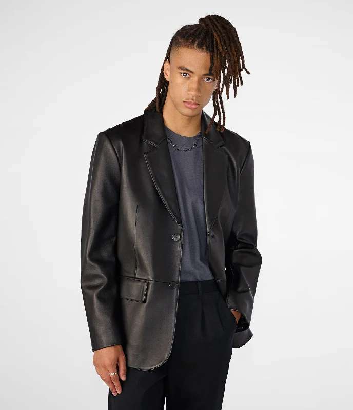 Flash deals on men’s clothing – Grab yours today! Dylan Two Button Genuine Leather Blazer Flash deals on men’s clothing – Grab yours today! Dylan Two Button Genuine Leather Blazer