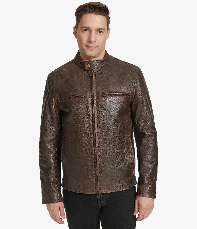 Exclusive clothing deals for  customers – Shop today!  Leather Motorcycle Jacket