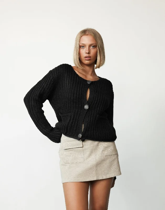 Exclusive clothing deals for  customers – Shop today!  Zoe Cardigan (Black)