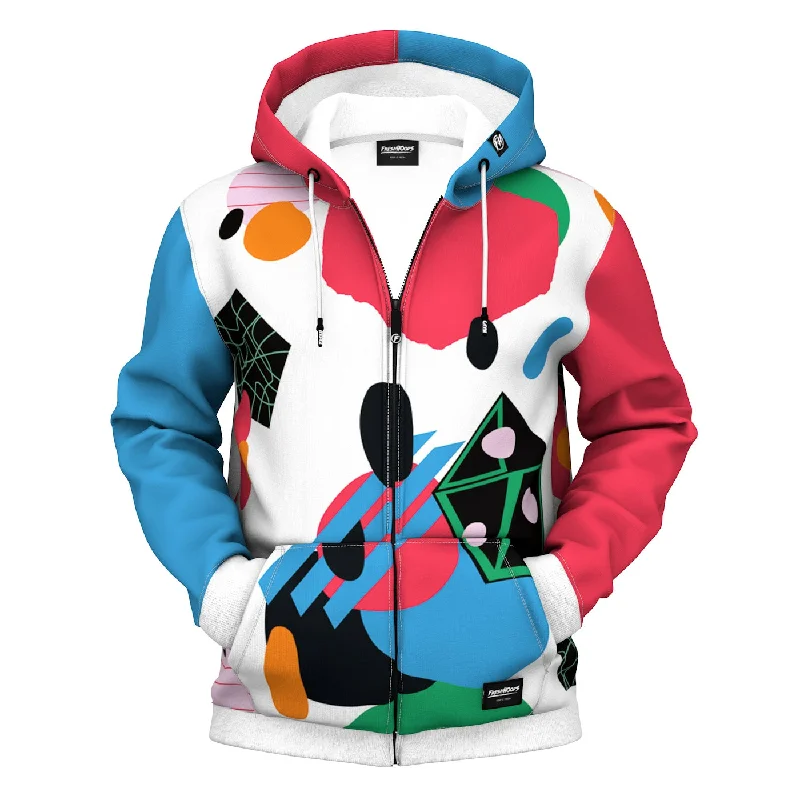 Don’t miss out – Limited-time   Abstract View Zip Up Hoodie