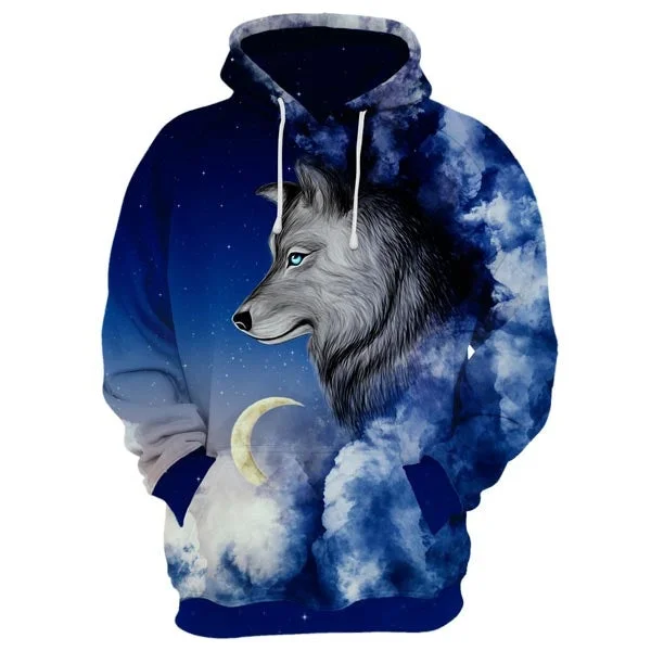 Shop affordable clothing for all occasions –  Calm Wolf Hoodie