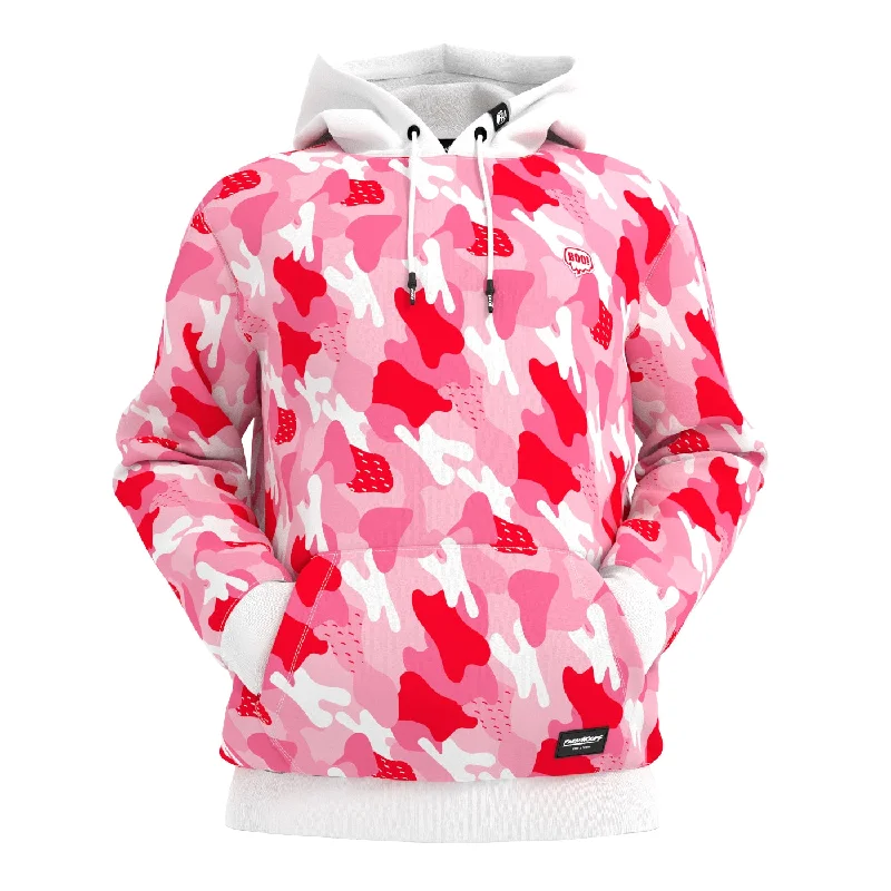 Shop the best clothing brands at amazing prices –   Camo Strawberry Hoodie