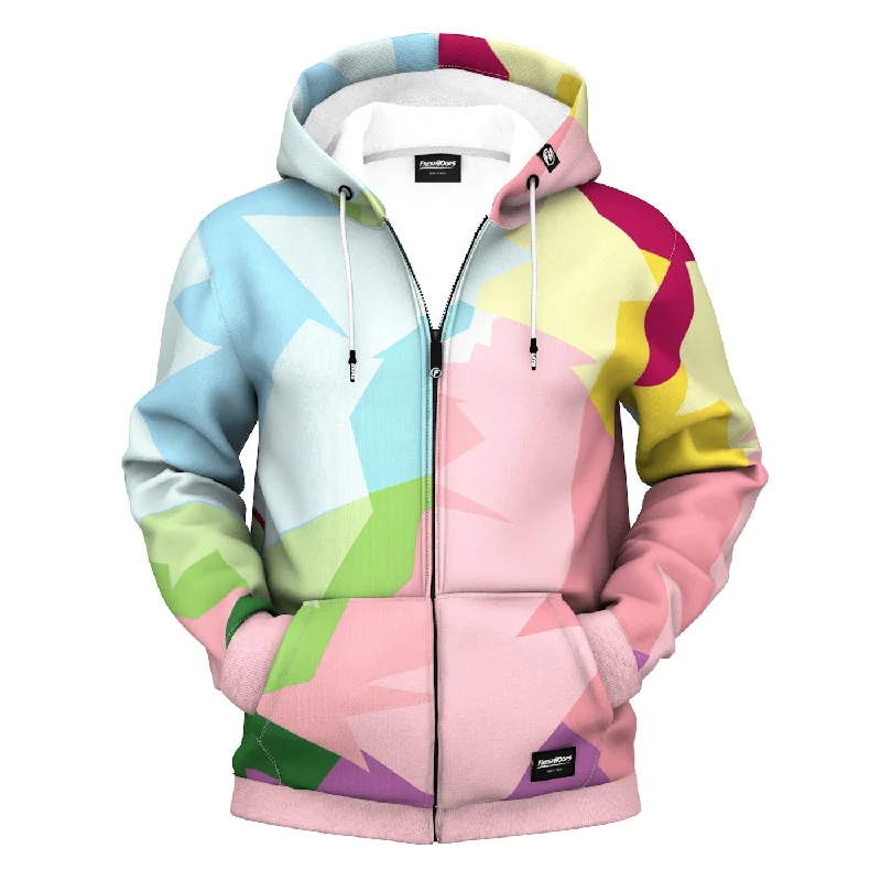 Shop now for the latest fashion trends and enjoy special promotions!  Colorful Ara Zip Up Hoodie