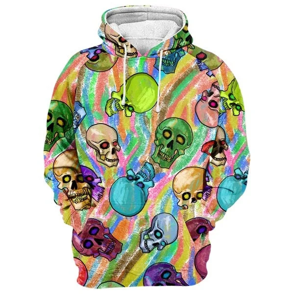 Shop the latest seasonal clothing sale – Big savings on stylish outfits.  Crayon Skulls Hoodie