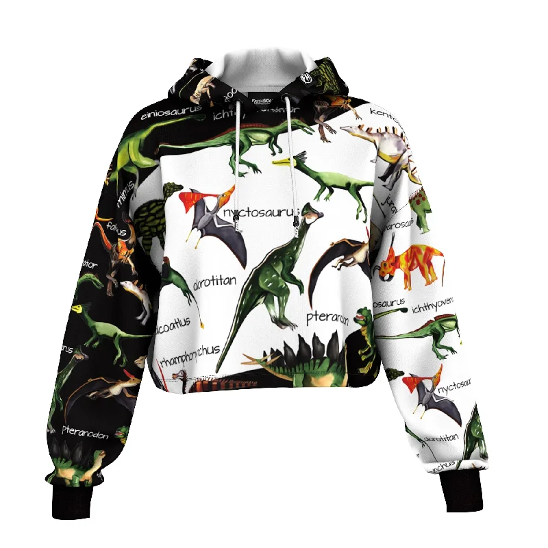 – Shop trendy clothing now.  Dino Map Cropped Hoodie