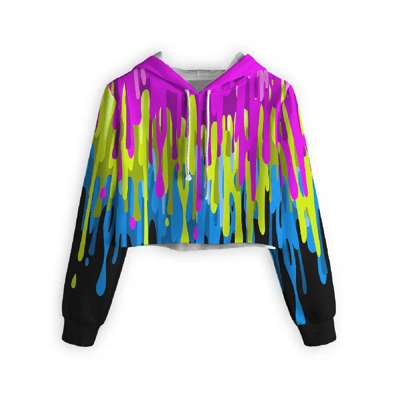 Shop the essentials – men’s wardrobe must-haves on sale.  Dripping Paint Cropped Hoodie