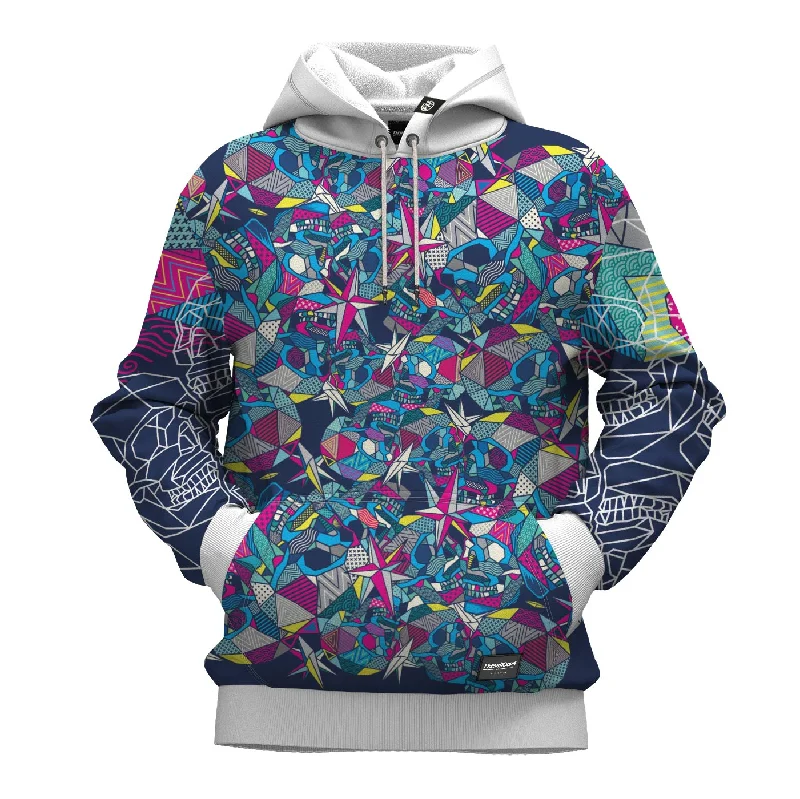 Shop the best clothing brands at amazing prices –   Geometric Skull Hoodie