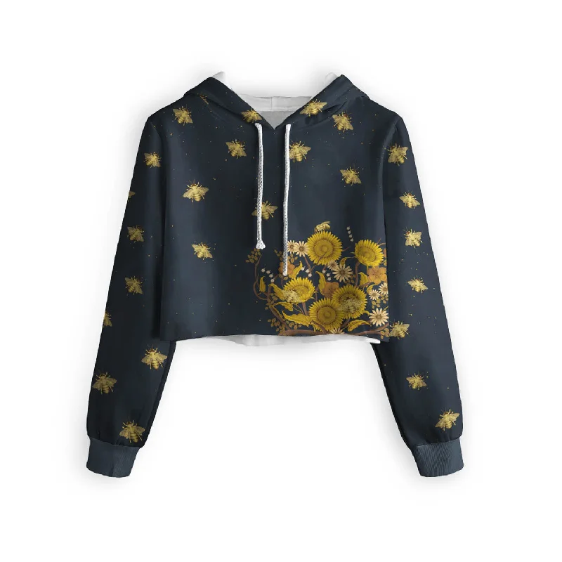 Save big on men’s casual wear – today only!  Golden Bee Cropped Hoodie
