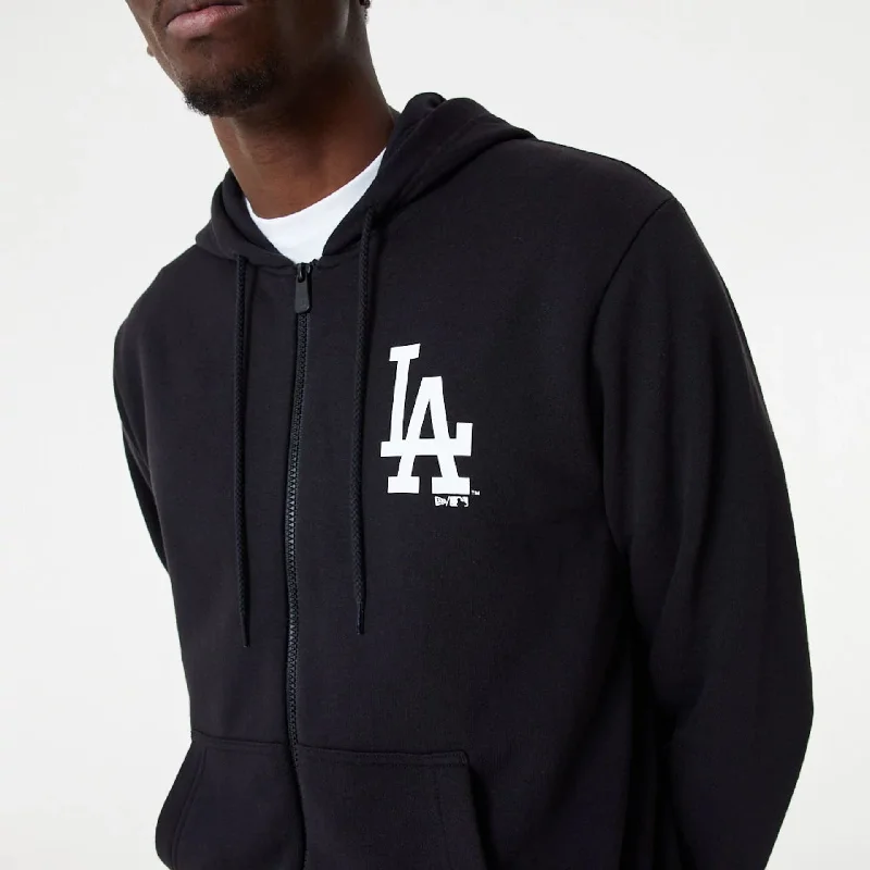 Exclusive online discounts – Shop clothing for every occasion!  LA Dodgers MLB Essential Black Full Zip Hoodie