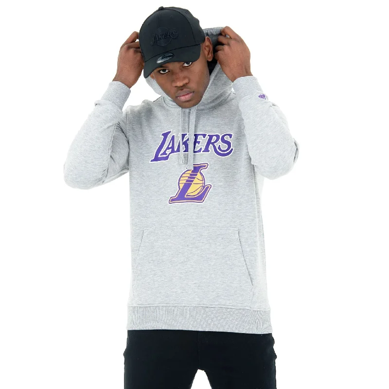 Flash discounts on men’s clothing – Don’t miss out! LA Lakers NBA Regular Grey Pullover Hoodie Flash discounts on men’s clothing – Don’t miss out! LA Lakers NBA Regular Grey Pullover Hoodie