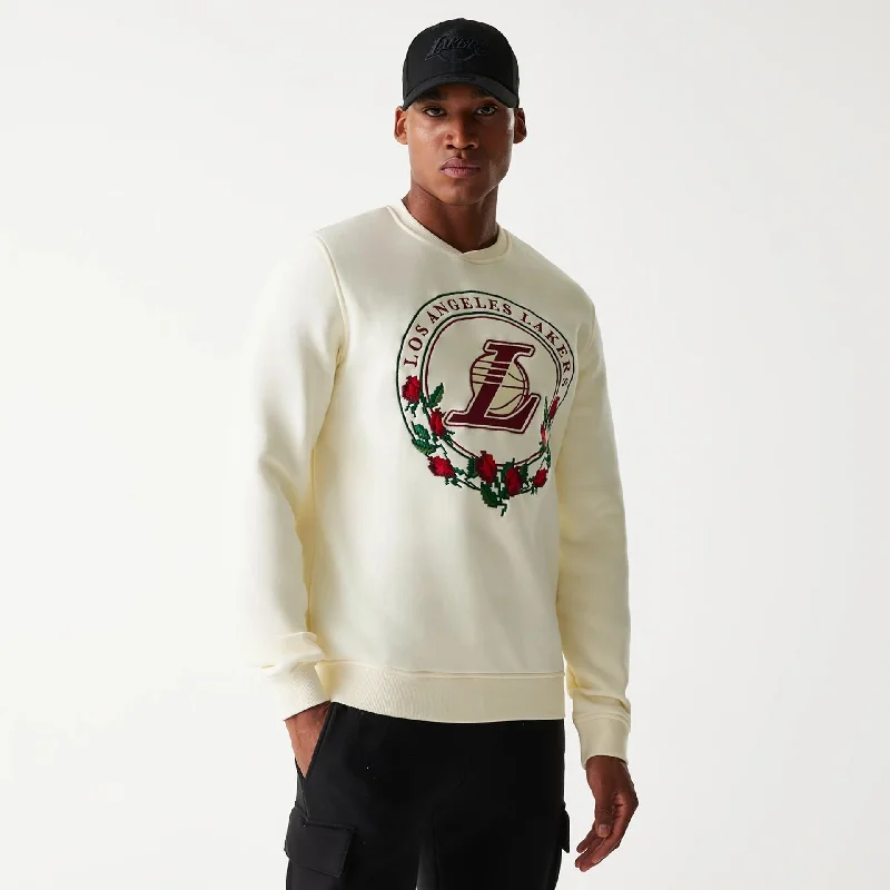 Check out the best prices on men's fashion basics – limited time offer. LA Lakers Red Roses White Crewneck Sweater Check out the best prices on men's fashion basics – limited time offer. LA Lakers Red Roses White Crewneck Sweater