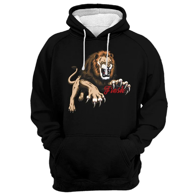 Shop the best clothing sale – Limited-time offer.  Lion Claws Hoodie