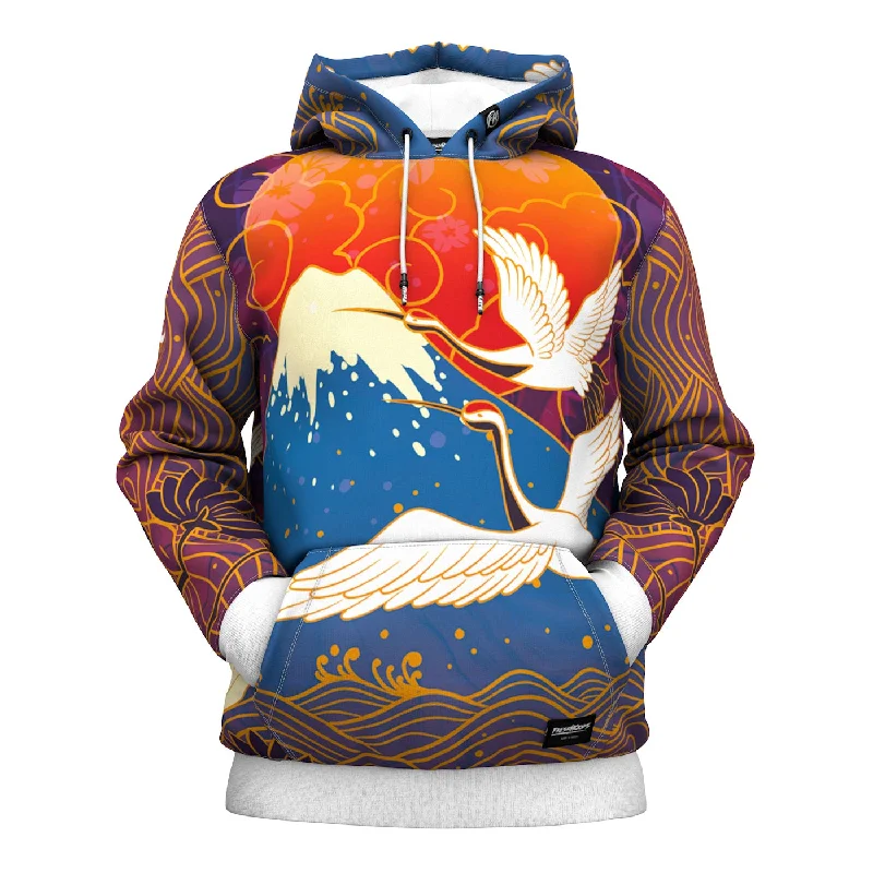 Shop affordable clothing for all occasions –  Manchurian Crane Hoodie