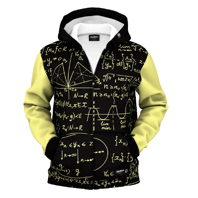 Big discounts on men’s wear – Shop now and save!  Math Routine Zip Up Hoodie