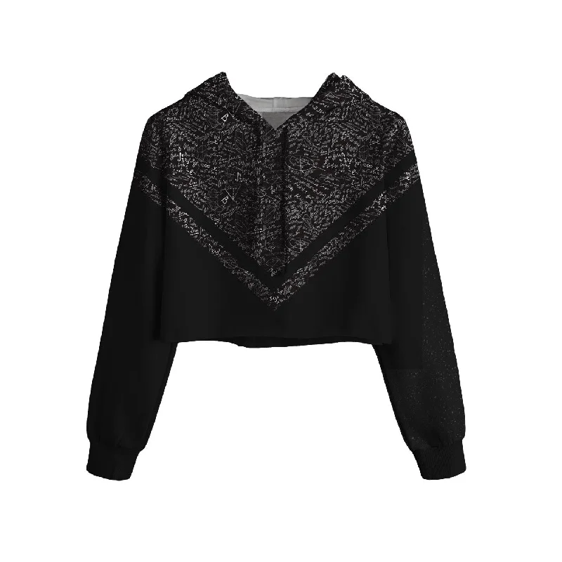 Shop affordable clothing for men  – Up to 60% off!  Mathematics Cropped Hoodie