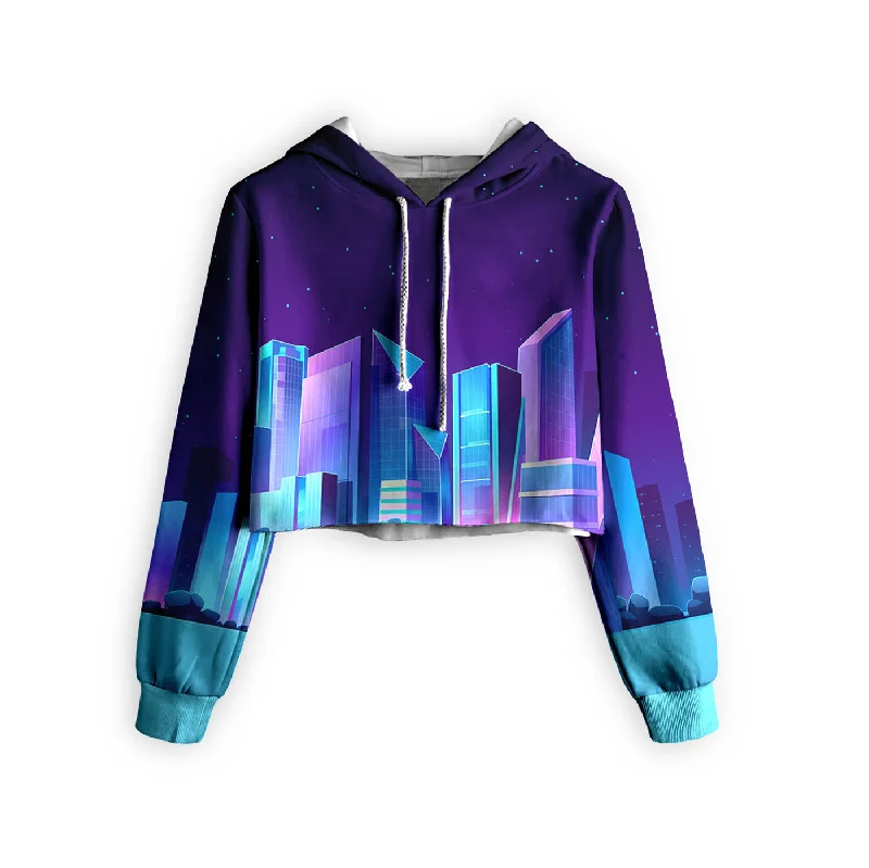 Shop the hottest fashion trends for less –  deals you can’t miss.  Midnight City Cropped Hoodie