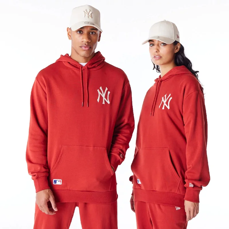 Best deals on men’s clothing – Sale ends soon, shop today!  New York Yankees League Essential Red Oversized Pullover Hoodie