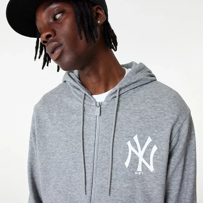 Shop the best clothing sale – Limited-time offer. New York Yankees MLB Essential Grey Full Zip Hoodie Shop the best clothing sale – Limited-time offer. New York Yankees MLB Essential Grey Full Zip Hoodie
