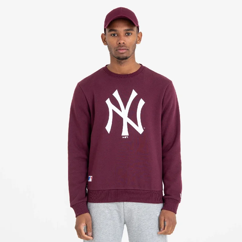 Shop the latest men’s styles at unbelievable prices.  New York Yankees MLB Regular Dark Purple Crew Neck Sweatshirt