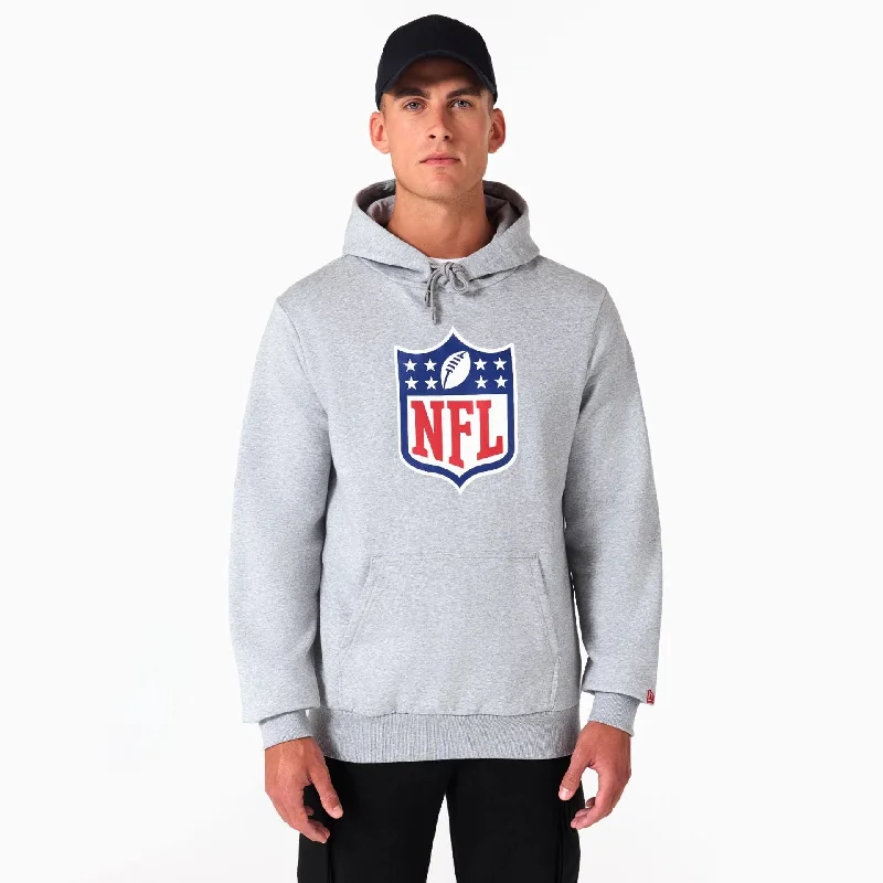 Shop the best clothing brands at amazing prices – NFL Shield Logo NFL Grey Pullover Hoodie Shop the best clothing brands at amazing prices – NFL Shield Logo NFL Grey Pullover Hoodie