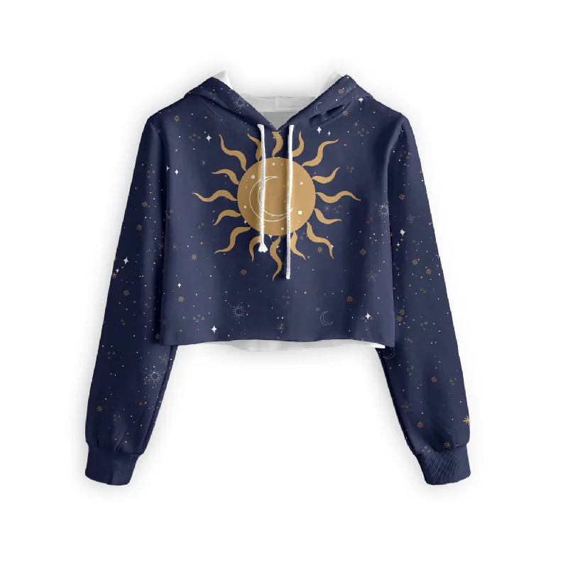 Limited-time discounts on clothing you’ll love   Night Sky Cropped Hoodie