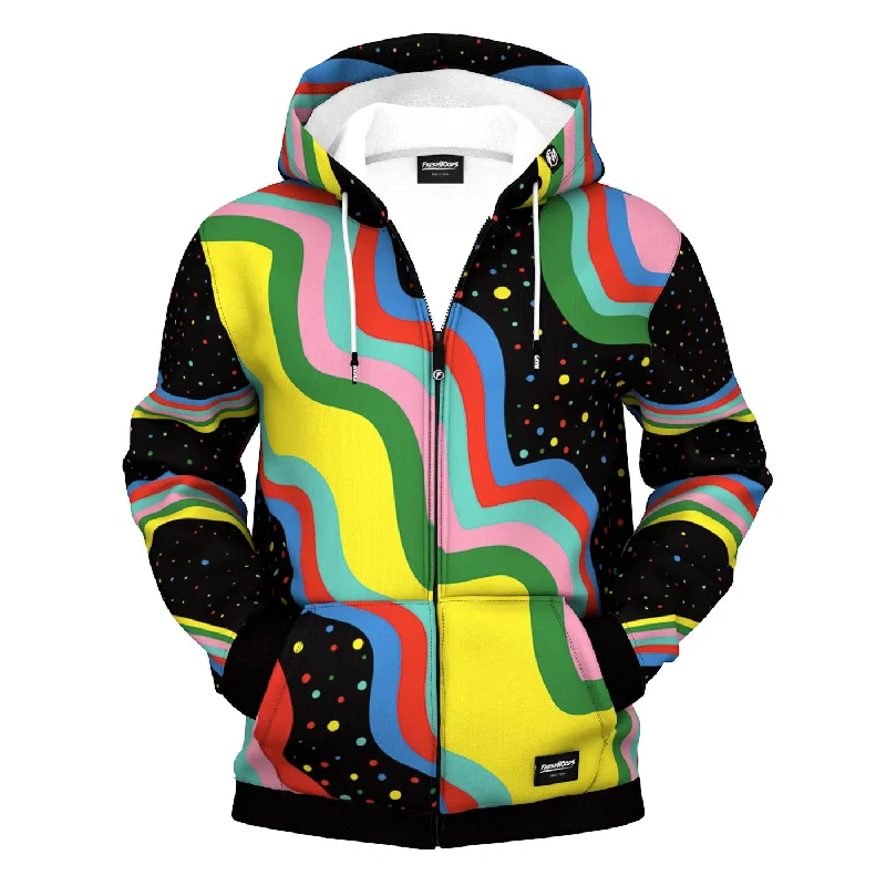 Upgrade your look with stylish, affordable men’s clothing.  Oop Art Zip Up Hoodie