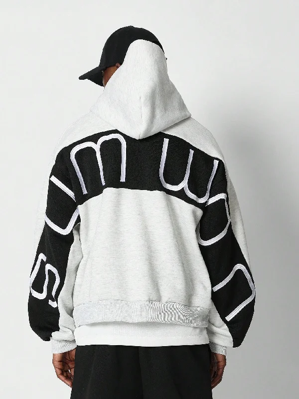 Shop affordable clothing – Limited-time only!  Regular Fit Overhead Hoodie With Back Large Embroidery