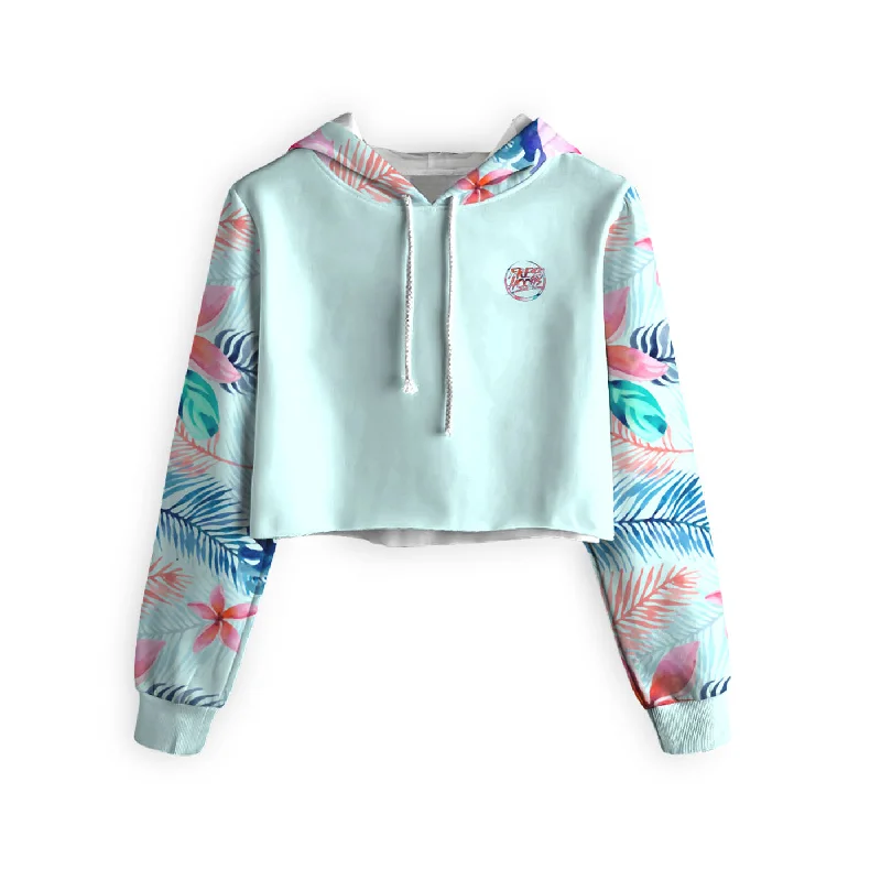 End-of-season clothing sale – Shop now for big savings!  Paradise On Earth Cropped Hoodie