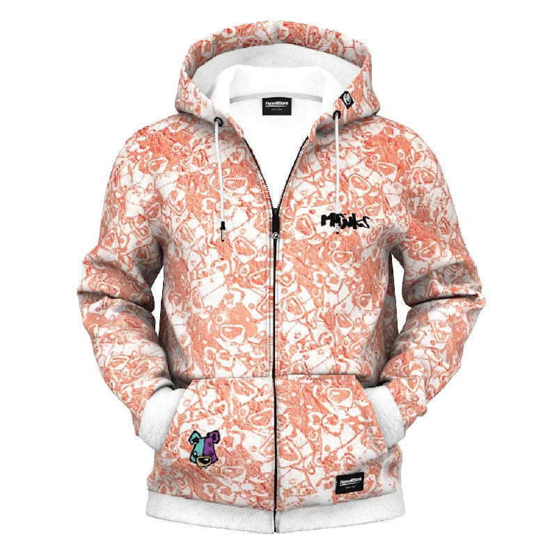 Get ready for your next season with amazing savings on all clothing.  Pattern Design Zip Up Hoodie