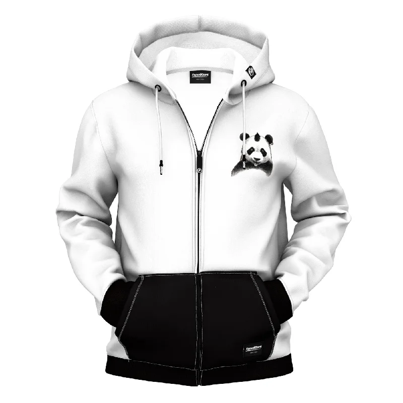 Huge savings on all categories of clothing – Shop our seasonal sale.  Punk Panda Zip Up Hoodie