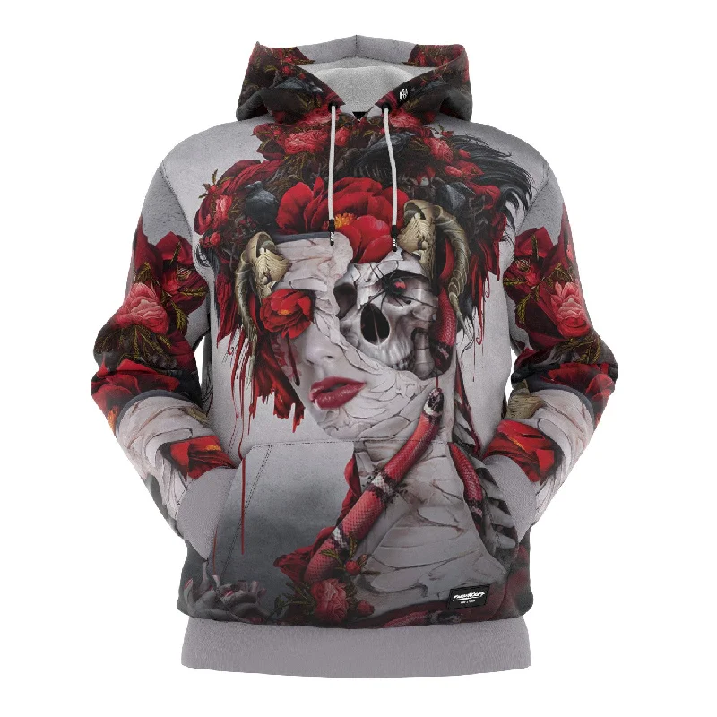 Hurry, the best clothing deals won’t last – Shop now for major savings.  Queen Of Snakes And Black Widow Hoodie