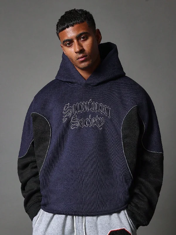 Affordable clothing for men and women – Shop today for big savings.  Regular Fit Overhead Colour Blocked Hoodie With Embroidery