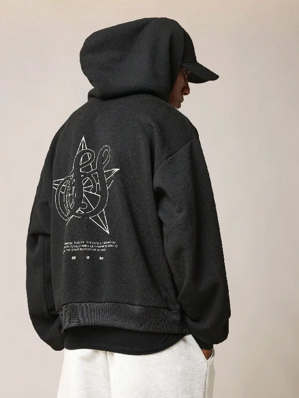 Exclusive discounts on all types of clothing – Shop now!  Regular Fit Overhead Hoodie With Graphic Print