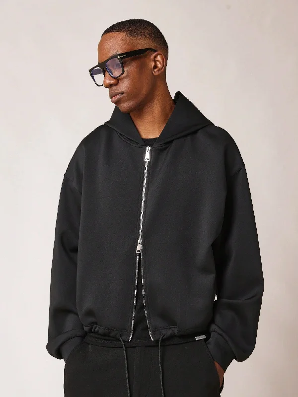 Shop smart, save big – men’s clothing sale on now!  Regular Fit Premium Essential Neoprene Zip-Up Hoodie