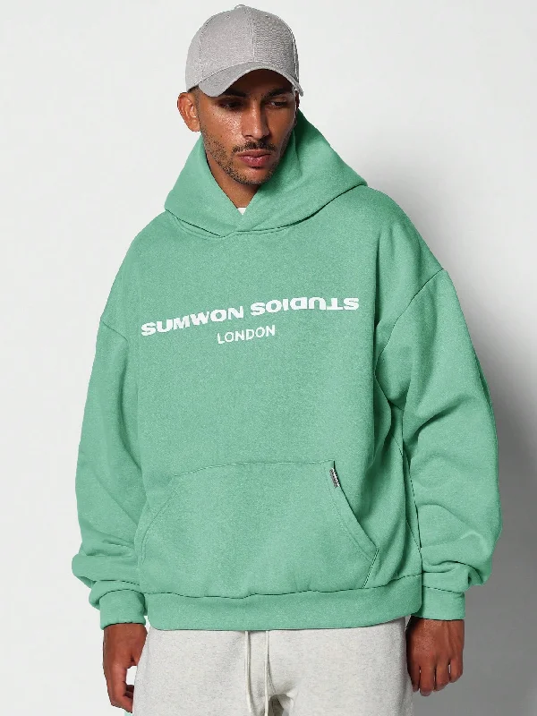 Shop the latest styles in men’s fashion – don’t miss out on these deals!  Overhead  Washed Hoodie With Front Graphic Print