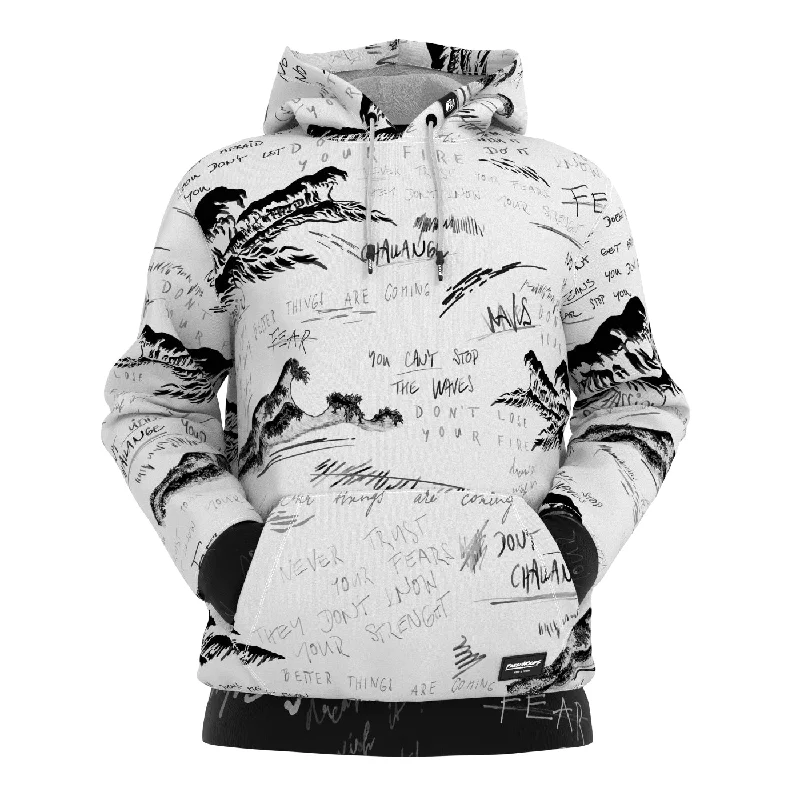 Shop the latest men’s styles at unbelievable prices.  Sketch Waves Hoodie