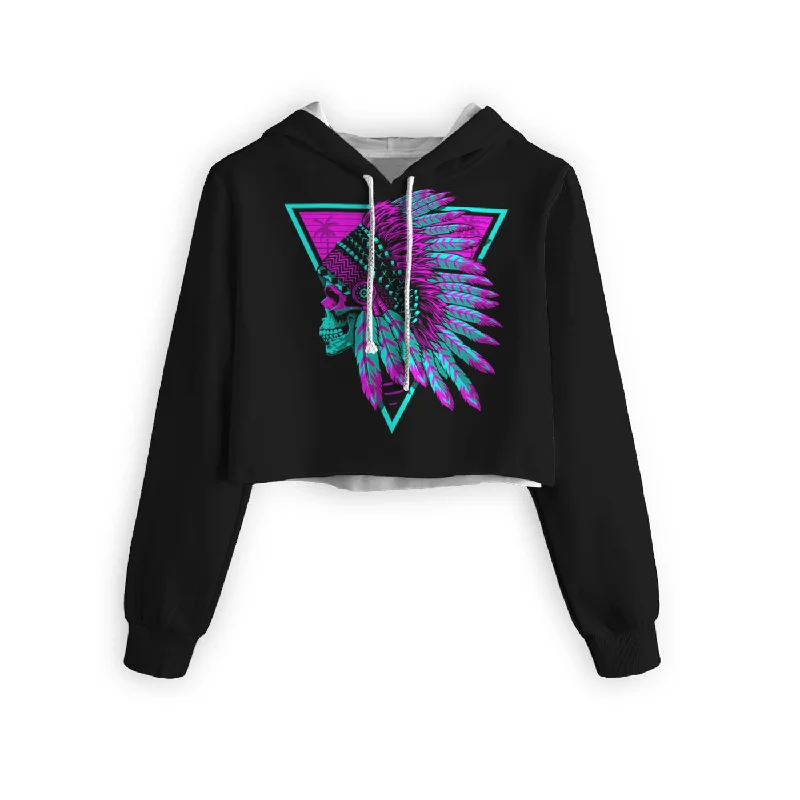 Buy now, pay later – exclusive savings on men’s clothing.  Skull Chief Cropped Hoodie