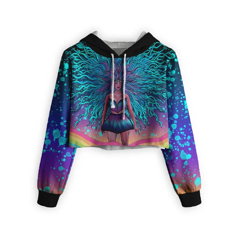 Shop the best  fashion at prices you can’t beat.  Space Grunge Cropped Hoodie