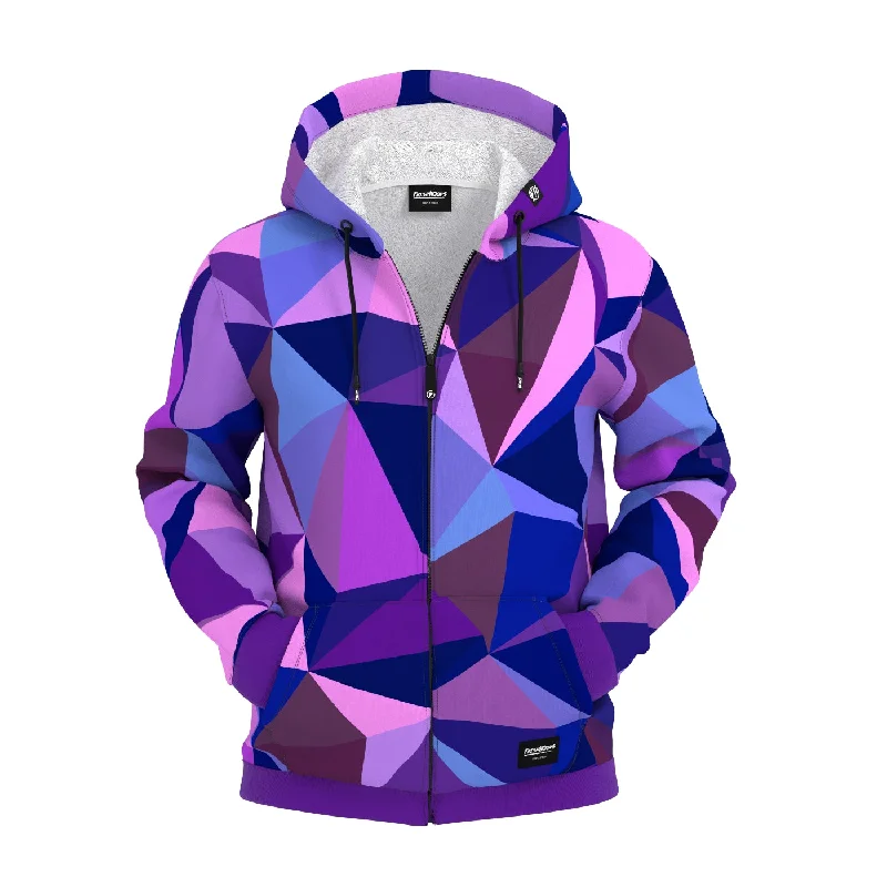 Seasonal sale  Star Cubes Zip Up Hoodie
