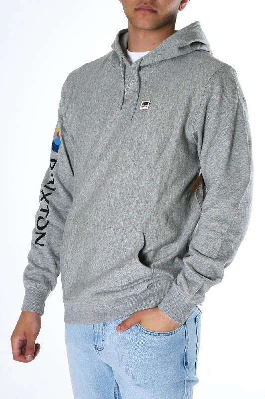Last chance! Men’s clothing at unbeatable prices.  Stem Utility Hood Heather Grey