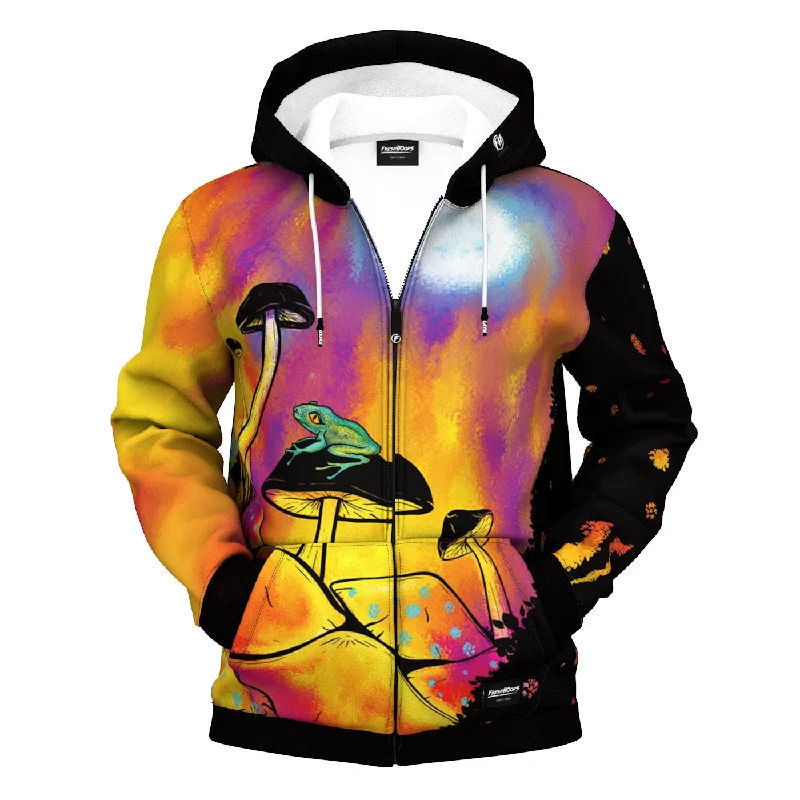 Flash sale on trendy clothing – Limited time offers available online.  Trippy Nights Zip Up Hoodie