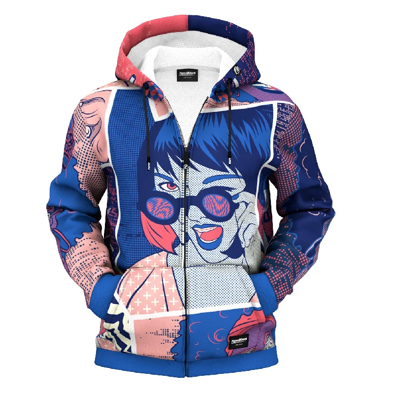 Shop new arrivals in clothing and save –  Wink Wink Zip Up Hoodie